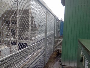 Galvanized Chain Link Slide Gate