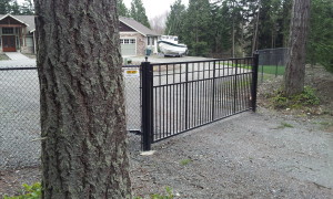 Iron Craftsman Style Gate